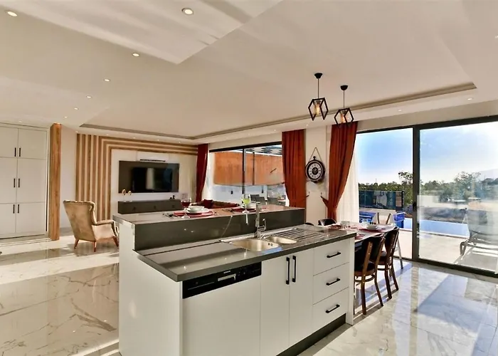 Βίλα Olivet-kalkan 3 Bedroom-2 Jakuzzies-sauna-turkish Hamam-huge Private Pool And Lovely Garden