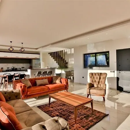 Vila Olivet-kalkan- Huge Private Pool And Lovely Garden-jakuzzies-sauna-turkish Hamam Kaş