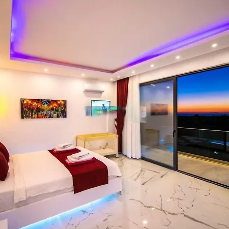 Olivet-kalkan- Huge Private Pool And Lovely Garden-jakuzzies-sauna-turkish Hamam