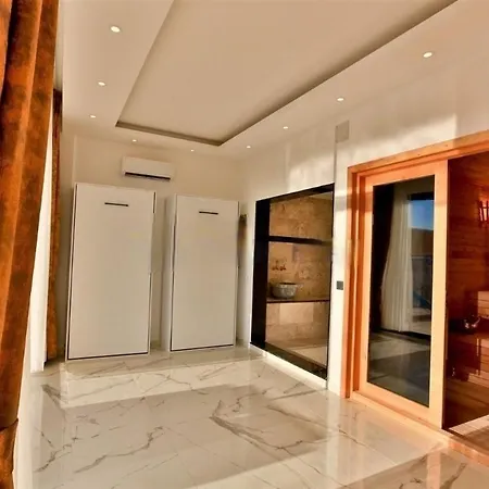 Olivet-kalkan- Huge Private Pool And Lovely Garden-jakuzzies-sauna-turkish Hamam *