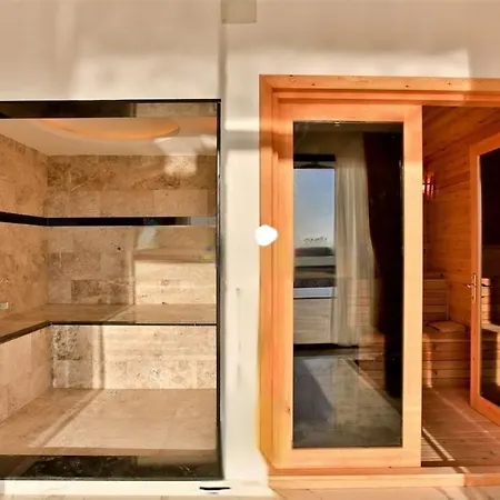 Vila Olivet-kalkan- Huge Private Pool And Lovely Garden-jakuzzies-sauna-turkish Hamam