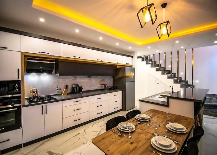 Olivet-kalkan 3 Bedroom-2 Jakuzzies-sauna-turkish Hamam-huge Private Pool And Lovely Garden Villa Kas